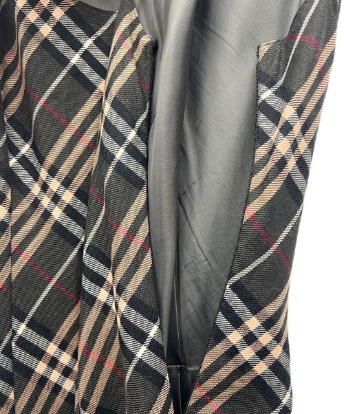 BURBERRY BLUE LABEL（バーバリー ブルー レーベル）BURBERRY BLUE LABEL (バーバリー ブルー レーベル) ノースリーブワンピース ブラウン サイズ:38の古着・服飾アイテム