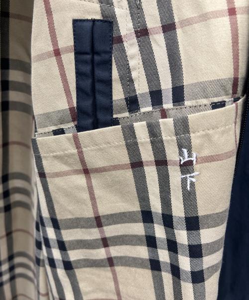 BURBERRY LONDON（バーバリーロンドン）BURBERRY LONDON (バーバリーロンドン) ステンカラーコート ネイビー サイズ:不明の古着・服飾アイテム