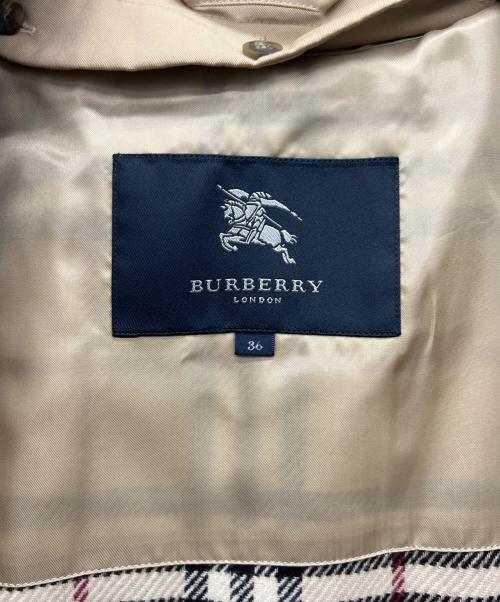 BURBERRY LONDON（バーバリーロンドン）BURBERRY LONDON (バーバリーロンドン) トレンチコート ベージュ サイズ:36の古着・服飾アイテム