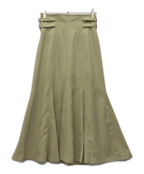And Couture（アンドクチュール）And Couture (アンドクチュール) ロングスカート 黄緑 サイズ:Mの古着・服飾アイテム