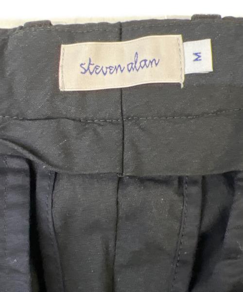 STEVEN ALAN（スティーブンアラン）STEVEN ALAN (スティーブンアラン) R/N/RA SUPER BAGGY TAPERED PANTS ブラック サイズ:Mの古着・服飾アイテム