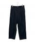 STEVEN ALAN（スティーブンアラン）の古着「R/N/RA SUPER BAGGY TAPERED PANTS」｜ブラック