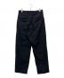 STEVEN ALAN (スティーブンアラン) R/N/RA SUPER BAGGY TAPERED PANTS ブラック サイズ:M：4000円