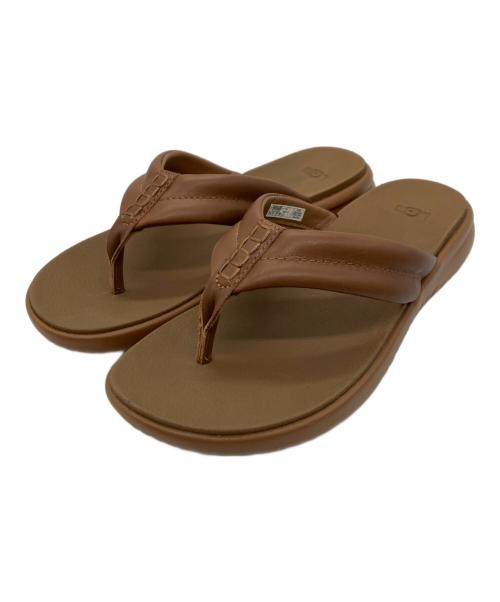 UGG（アグ）UGG (アグ) Union Flip Flop II ブラウン サイズ:27の古着・服飾アイテム