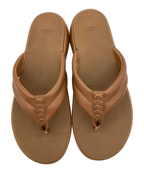 UGG（アグ）UGG (アグ) Union Flip Flop II ブラウン サイズ:27の古着・服飾アイテム