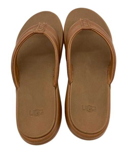 UGG（アグ）UGG (アグ) Union Flip Flop II ブラウン サイズ:27の古着・服飾アイテム