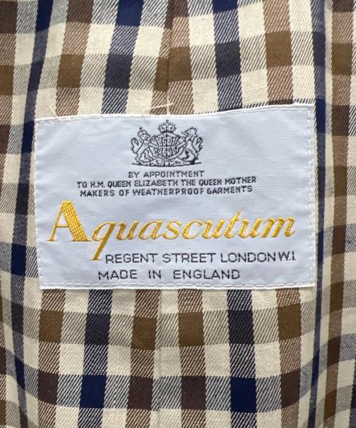 Aquascutum（アクアスキュータム）Aquascutum (アクアスキュータム) トレンチコート ベージュ サイズ:不明の古着・服飾アイテム