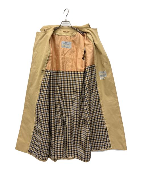 Aquascutum（アクアスキュータム）Aquascutum (アクアスキュータム) トレンチコート ベージュ サイズ:不明の古着・服飾アイテム