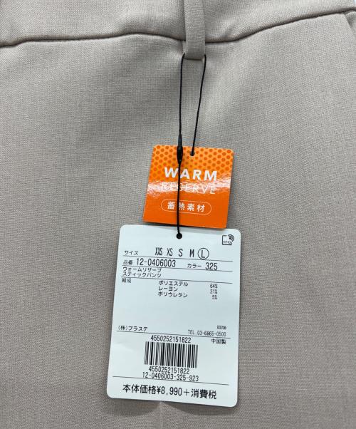 PLST（プラステ）PLST (プラステ) パンツ ベージュ サイズ:Lの古着・服飾アイテム