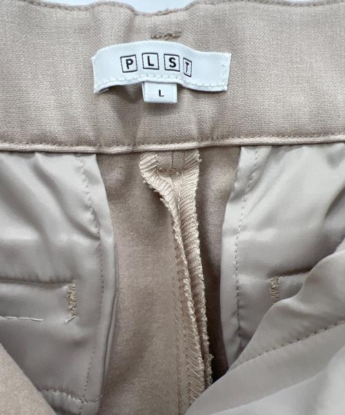 PLST（プラステ）PLST (プラステ) パンツ ベージュ サイズ:Lの古着・服飾アイテム