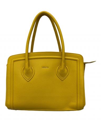 中古・古着通販】FURLA (フルラ) カレッジトートバッグ イエロー