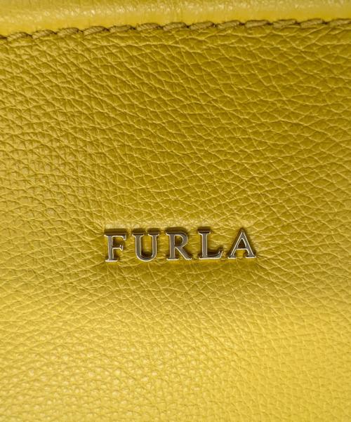 FURLA（フルラ）FURLA (フルラ) カレッジトートバッグ イエローの古着・服飾アイテム