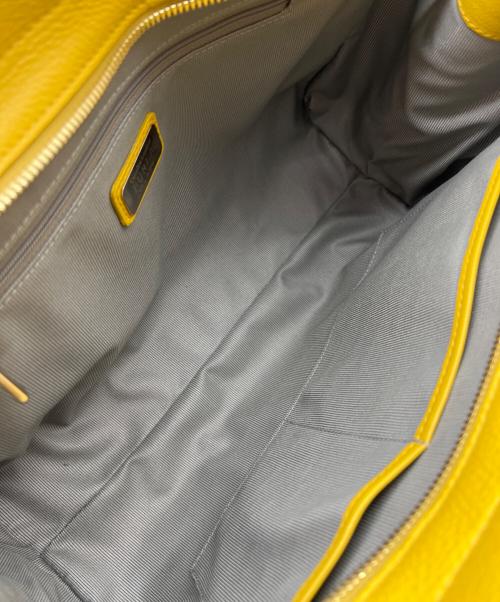 FURLA（フルラ）FURLA (フルラ) カレッジトートバッグ イエローの古着・服飾アイテム
