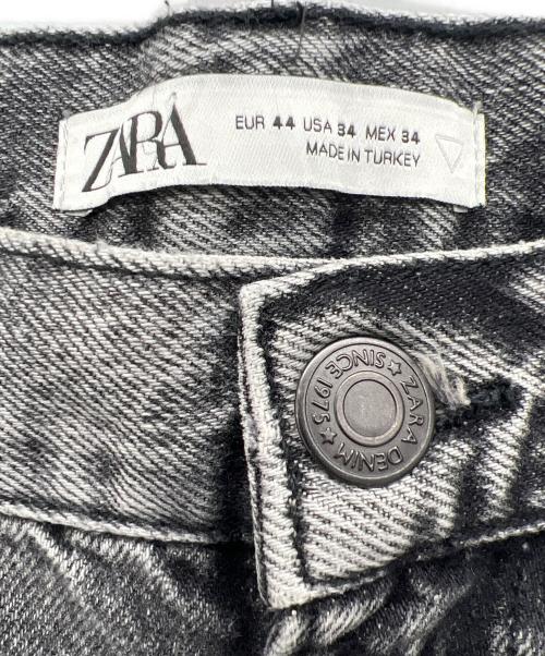 ZARA（ザラ）ZARA (ザラ) デニムカーゴパンツ ブラック サイズ:44の古着・服飾アイテム
