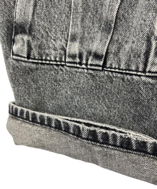 ZARA（ザラ）ZARA (ザラ) デニムカーゴパンツ ブラック サイズ:44の古着・服飾アイテム