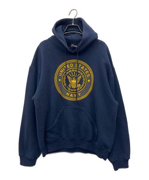 SOFFE（ソフィー）SOFFE (ソフィー) プルオーバーパーカー ネイビー サイズ:Mの古着・服飾アイテム