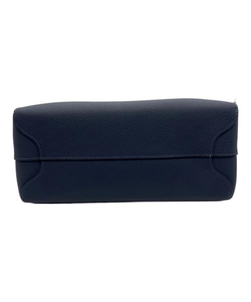 LONGCHAMP（ロンシャン）LONGCHAMP (ロンシャン) トップハンドル ロゾ Mサイズ ネイビーの古着・服飾アイテム
