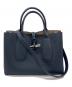 LONGCHAMP（ロンシャン）の古着「トップハンドル ロゾ Mサイズ」｜ネイビー