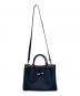 LONGCHAMP (ロンシャン) トップハンドル ロゾ Mサイズ ネイビー：40000円