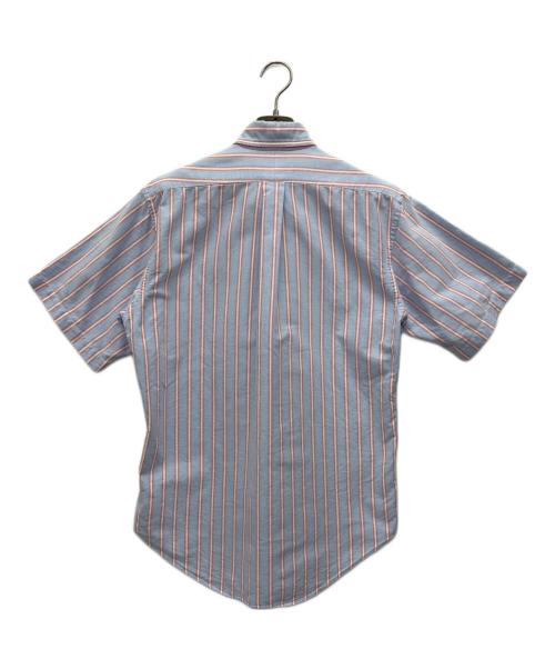 RALPH LAUREN（ラルフローレン）RALPH LAUREN (ラルフローレン) 半袖シャツ スカイブルー×ピンク サイズ:Sの古着・服飾アイテム