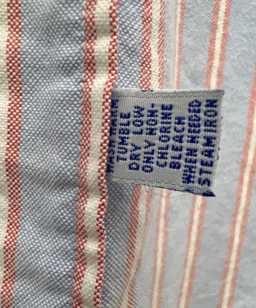 RALPH LAUREN（ラルフローレン）RALPH LAUREN (ラルフローレン) 半袖シャツ スカイブルー×ピンク サイズ:Sの古着・服飾アイテム