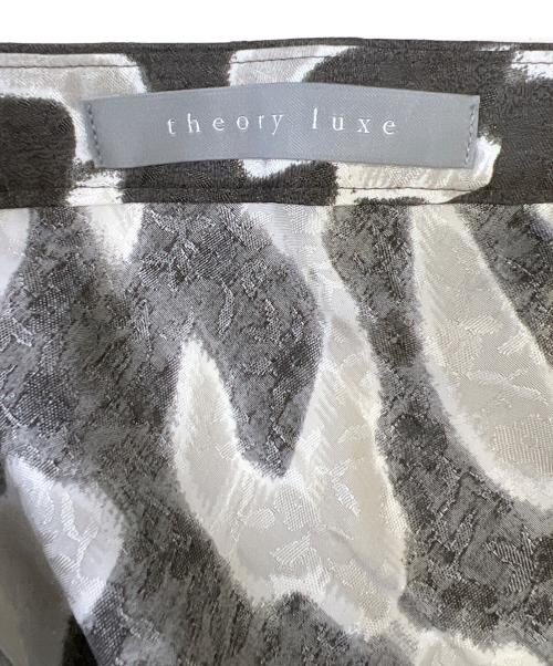 theory luxe（セオリーリュクス）theory luxe (セオリーリュクス) スカート ブラック×グレー サイズ:38の古着・服飾アイテム