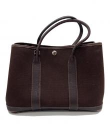 HERMES（エルメス）の古着「ガーデンパーティTPM　トワルオフィシエ」｜ブラウン