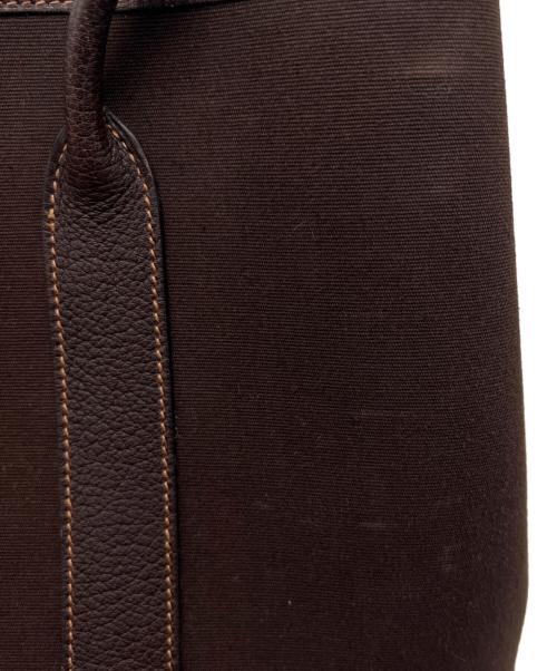 HERMES（エルメス）HERMES (エルメス) ガーデンパーティTPM　トワルオフィシエ ブラウンの古着・服飾アイテム
