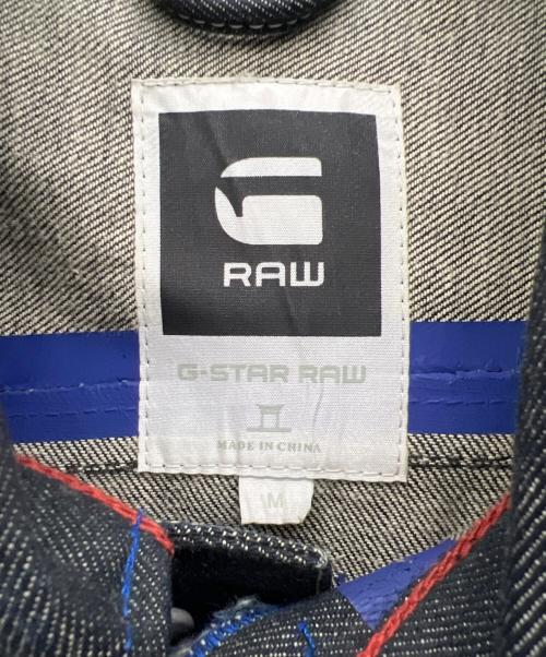 G-STAR RAW（ジースターロゥ）G-STAR RAW (ジースターロゥ) デニムジャケット ブルー サイズ:Mの古着・服飾アイテム