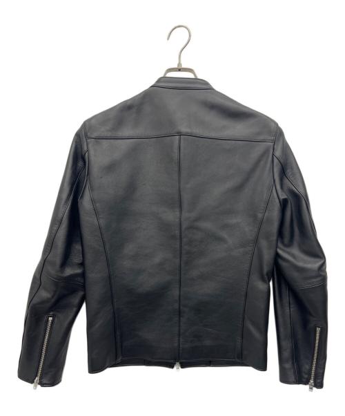 LIDnM（リドム）LIDnM (リドム) シングルライダースジャケット ブラック サイズ:Mの古着・服飾アイテム