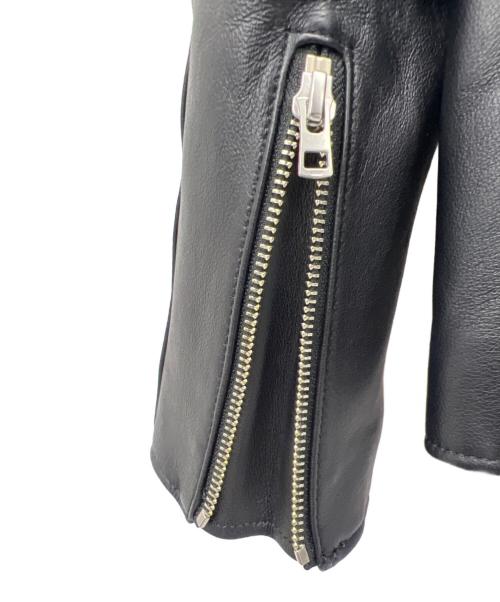 LIDnM（リドム）LIDnM (リドム) シングルライダースジャケット ブラック サイズ:Mの古着・服飾アイテム