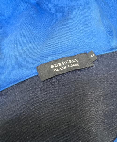 BURBERRY BLACK LABEL（バーバリーブラックレーベル）BURBERRY BLACK LABEL (バーバリーブラックレーベル) ジップパーカー ブルー サイズ:２の古着・服飾アイテム