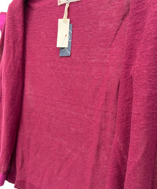 Pal'las Palace（パラスパレス）Pal'las Palace (パラスパレス) 薄手カーディガン レッド サイズ:3の古着・服飾アイテム