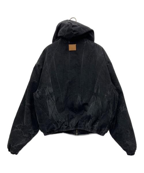 ZARA（ザラ）ZARA (ザラ) 裏起毛デニムジャケット ブラック サイズ:Lの古着・服飾アイテム