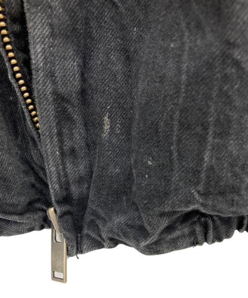 ZARA（ザラ）ZARA (ザラ) 裏起毛デニムジャケット ブラック サイズ:Lの古着・服飾アイテム