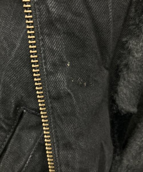 ZARA（ザラ）ZARA (ザラ) 裏起毛デニムジャケット ブラック サイズ:Lの古着・服飾アイテム