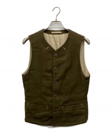 中古・古着通販】HELMUT LANG (ヘルムートラング) ベスト カーキ