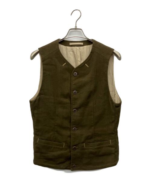 HELMUT LANG（ヘルムートラング）HELMUT LANG (ヘルムートラング) ベスト カーキ サイズ:Sの古着・服飾アイテム