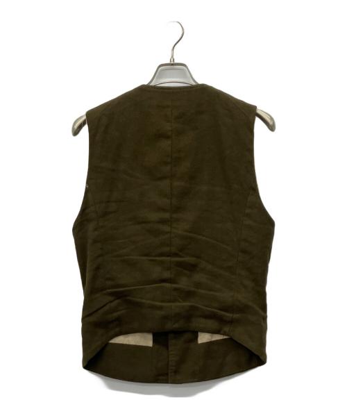 HELMUT LANG（ヘルムートラング）HELMUT LANG (ヘルムートラング) ベスト カーキ サイズ:Sの古着・服飾アイテム