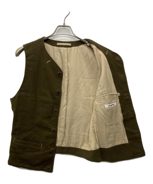 HELMUT LANG（ヘルムートラング）HELMUT LANG (ヘルムートラング) ベスト カーキ サイズ:Sの古着・服飾アイテム