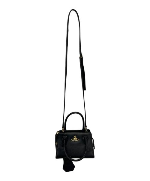 Vivienne Westwood（ヴィヴィアンウエストウッド）Vivienne Westwood (ヴィヴィアンウエストウッド) 2WAYショルダーバッグ ブラックの古着・服飾アイテム