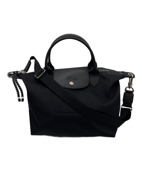 LONGCHAMP（ロンシャン）LONGCHAMP (ロンシャン) ル プリアージュ エナジー S トップハンドルバッグ ブラックの古着・服飾アイテム