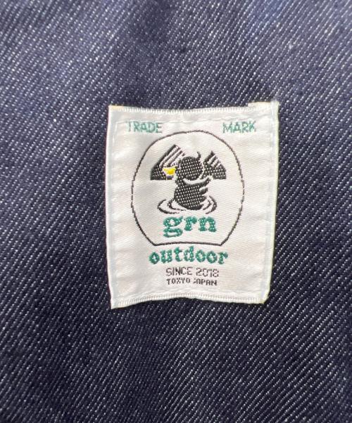grn（ジーアールエヌ）grn (ジーアールエヌ) ジャンパースカート ネイビー サイズ:FREEの古着・服飾アイテム