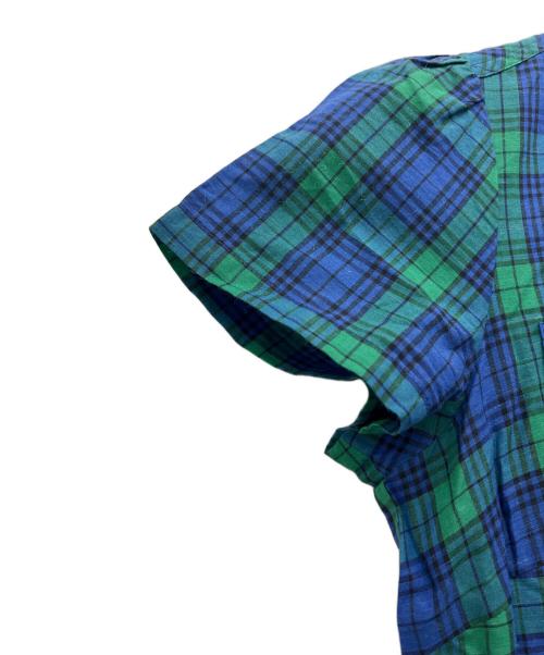 BURBERRY BLUE LABEL（バーバリー ブルー レーベル）BURBERRY BLUE LABEL (バーバリー ブルー レーベル) ノースリーブワンピース ブルー サイズ:36の古着・服飾アイテム