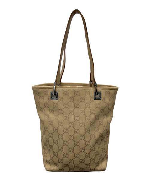 GUCCI（グッチ）GUCCI (グッチ) トートバッグ ベージュの古着・服飾アイテム