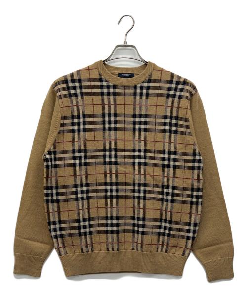 BURBERRY LONDON（バーバリーロンドン）BURBERRY LONDON (バーバリーロンドン) 厚手ニット ベージュ サイズ:Mの古着・服飾アイテム