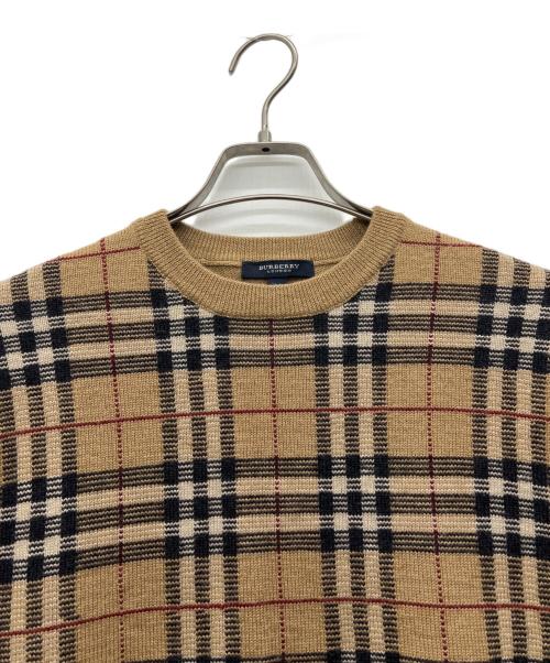 BURBERRY LONDON（バーバリーロンドン）BURBERRY LONDON (バーバリーロンドン) 厚手ニット ベージュ サイズ:Mの古着・服飾アイテム