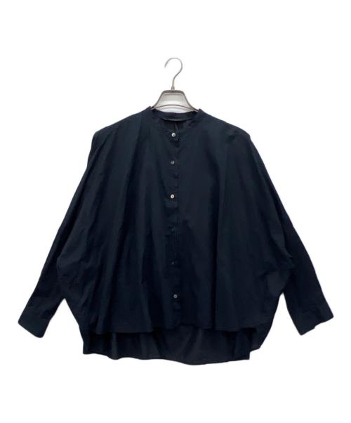 mizuiro-ind（ミズイロインド）mizuiro-ind (ミズイロインド) 長袖ブラウス ネイビー サイズ:FREEの古着・服飾アイテム