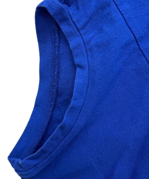 mizuiro-ind（ミズイロインド）mizuiro-ind (ミズイロインド) ノースリーブカットソー ブルー サイズ:FREEの古着・服飾アイテム