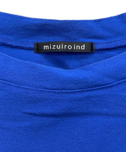 mizuiro-ind（ミズイロインド）mizuiro-ind (ミズイロインド) ノースリーブカットソー ブルー サイズ:FREEの古着・服飾アイテム